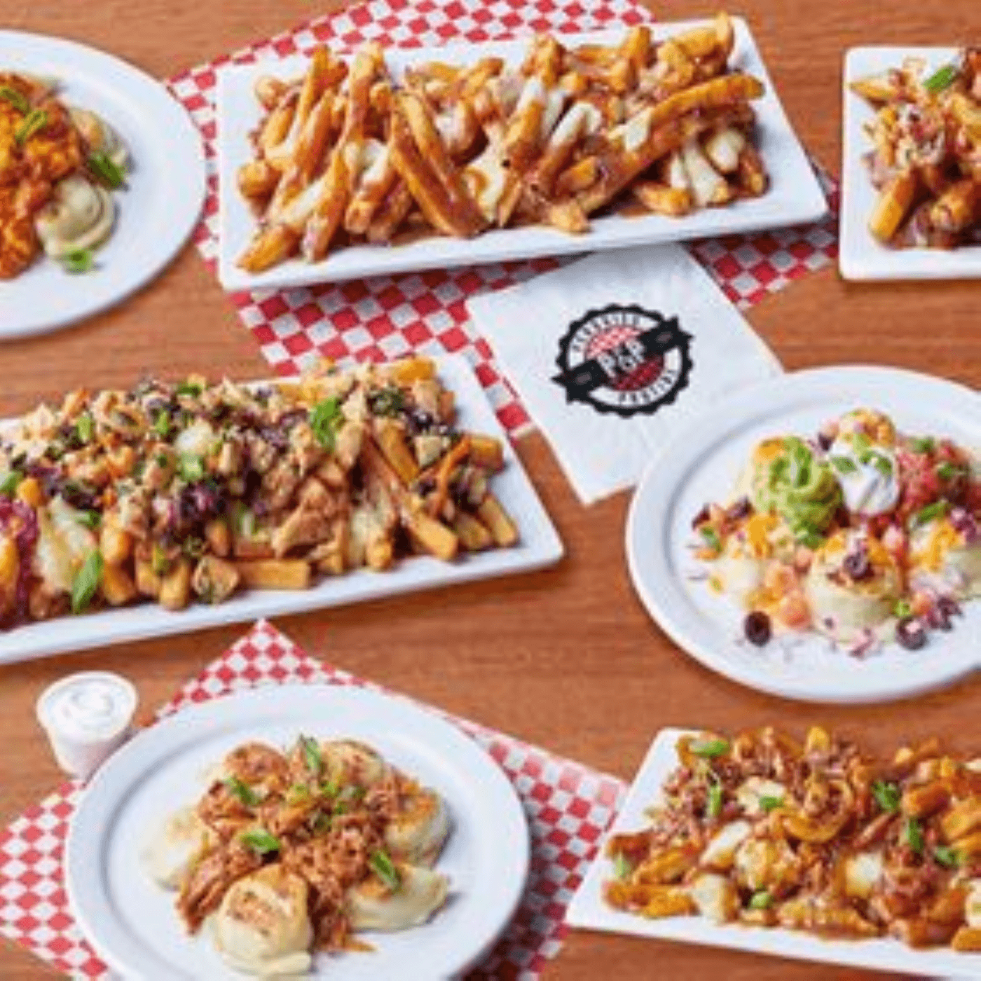 Perogies and Poutine