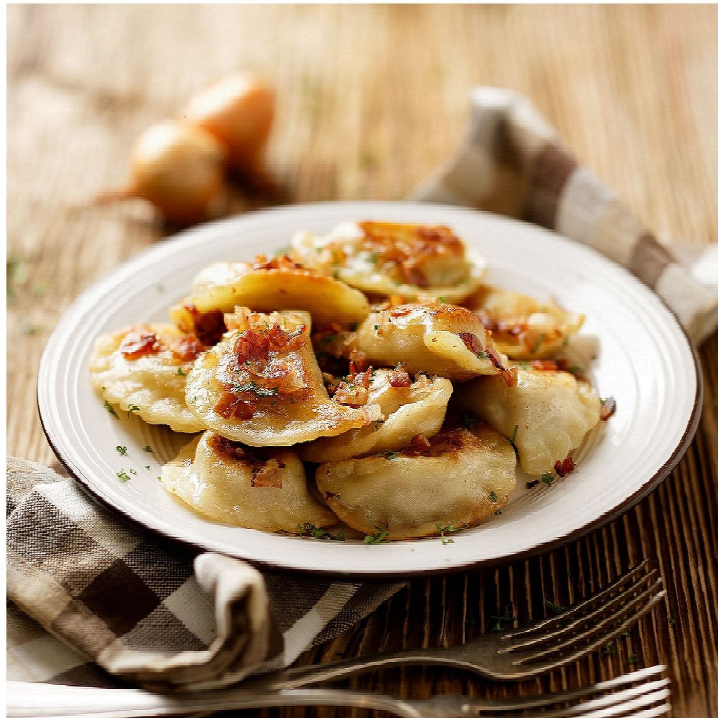 Perogies and Poutine