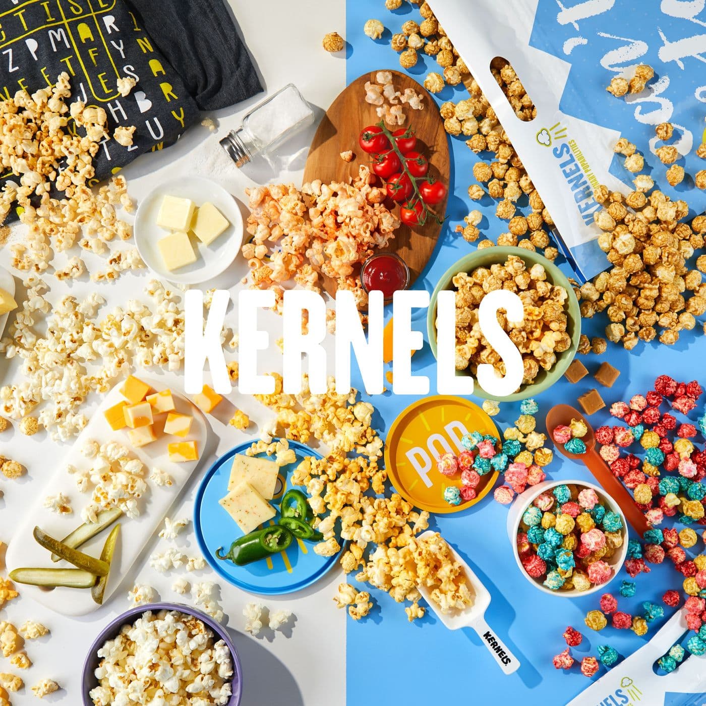 Kernels Popcorn and Fruz Tea