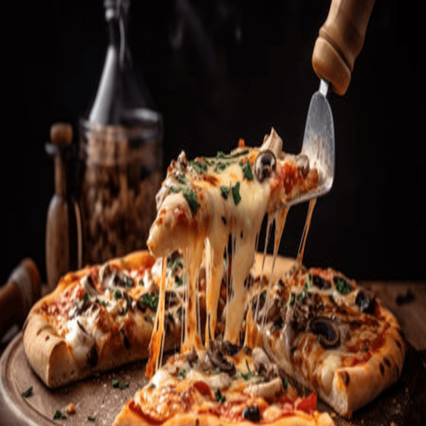 STONE BAKED PIZZA & CALZONES