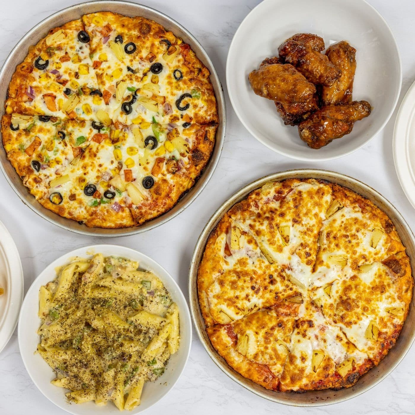 DC Pizza & Rolled Ice Cream