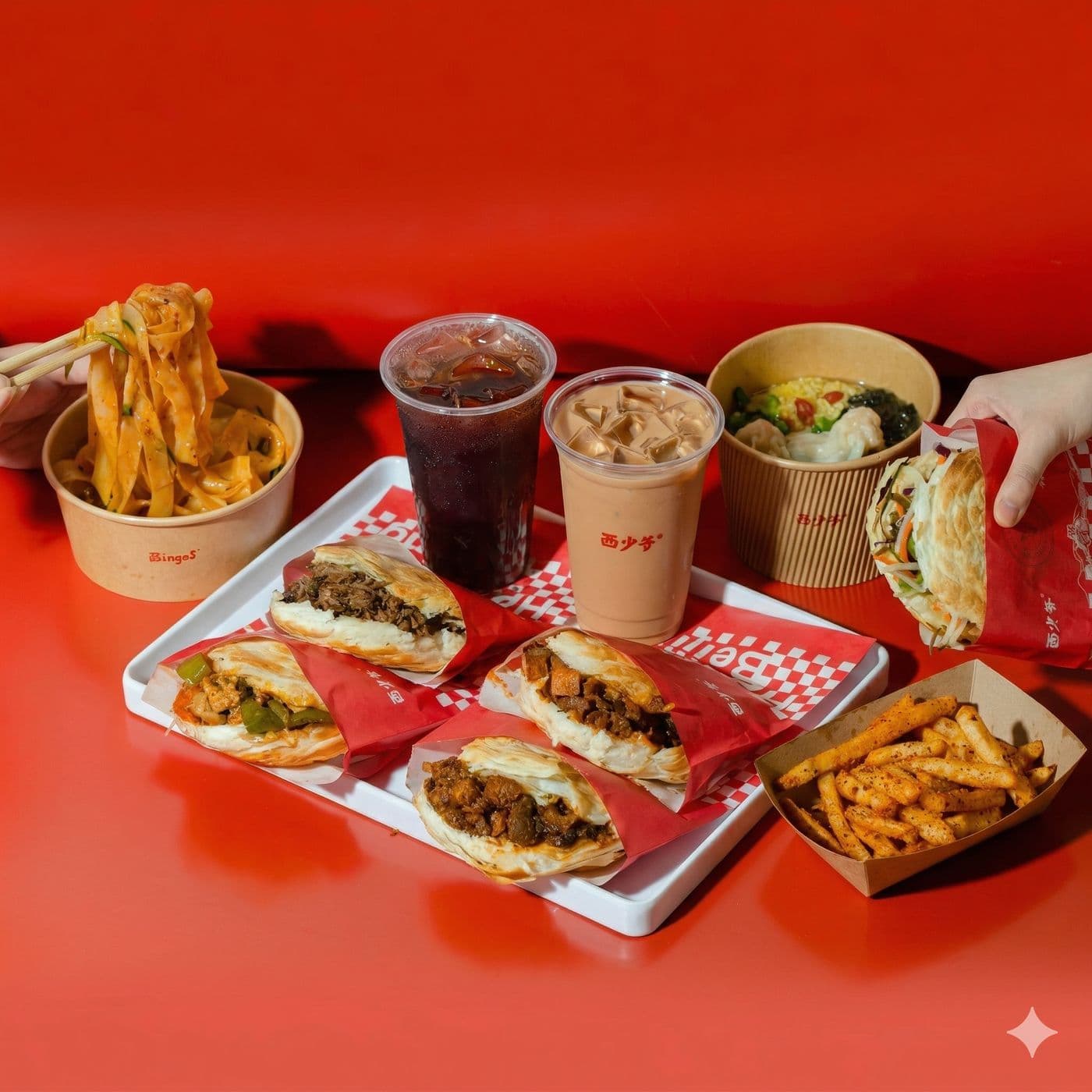Bingz Crispy Burger 西少爷肉夹馍 Fairview Mall