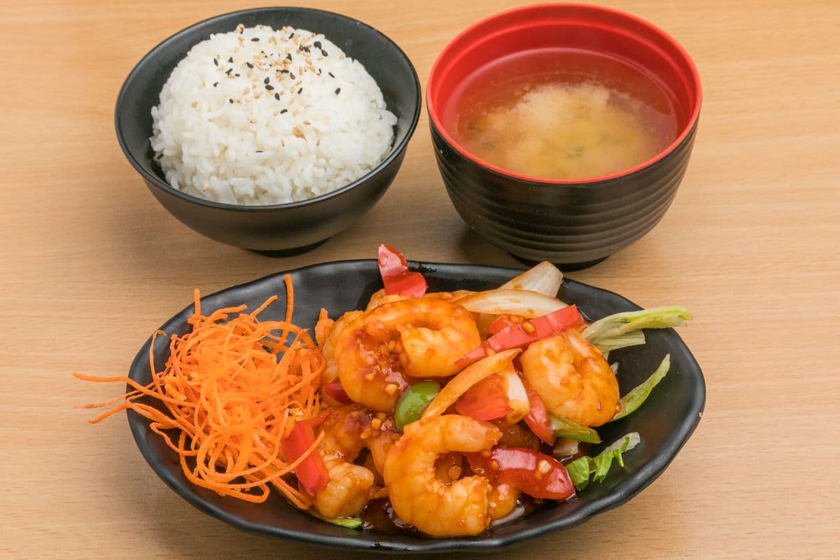 W6. Crevettes Szechuan / Szechuan Shrimp