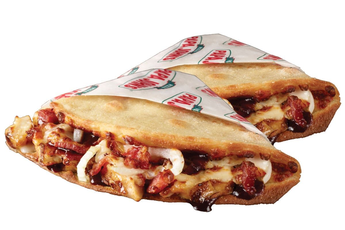 BBQ Chicken and Bacon Papadia