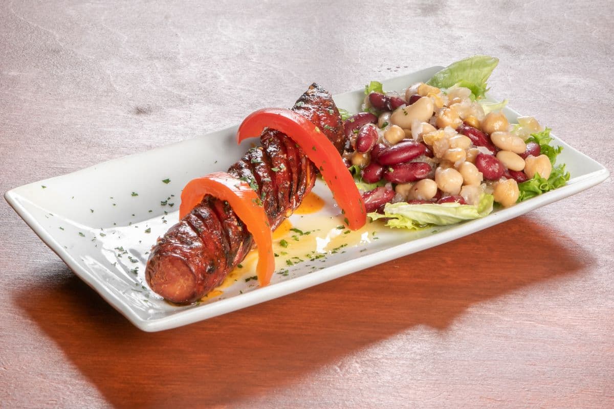 Saucisse choriço grillée / Grilled Choriço Sausage