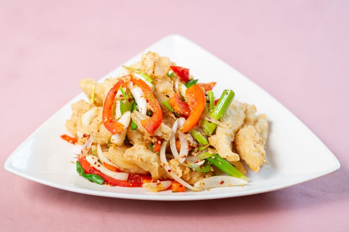 36. Salt and Pepper Squid (Hot)
