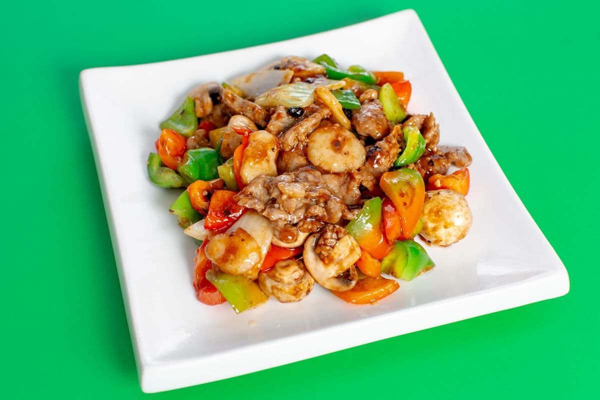 40. Sliced Beef in Black Bean Sauce 豉汁牛片