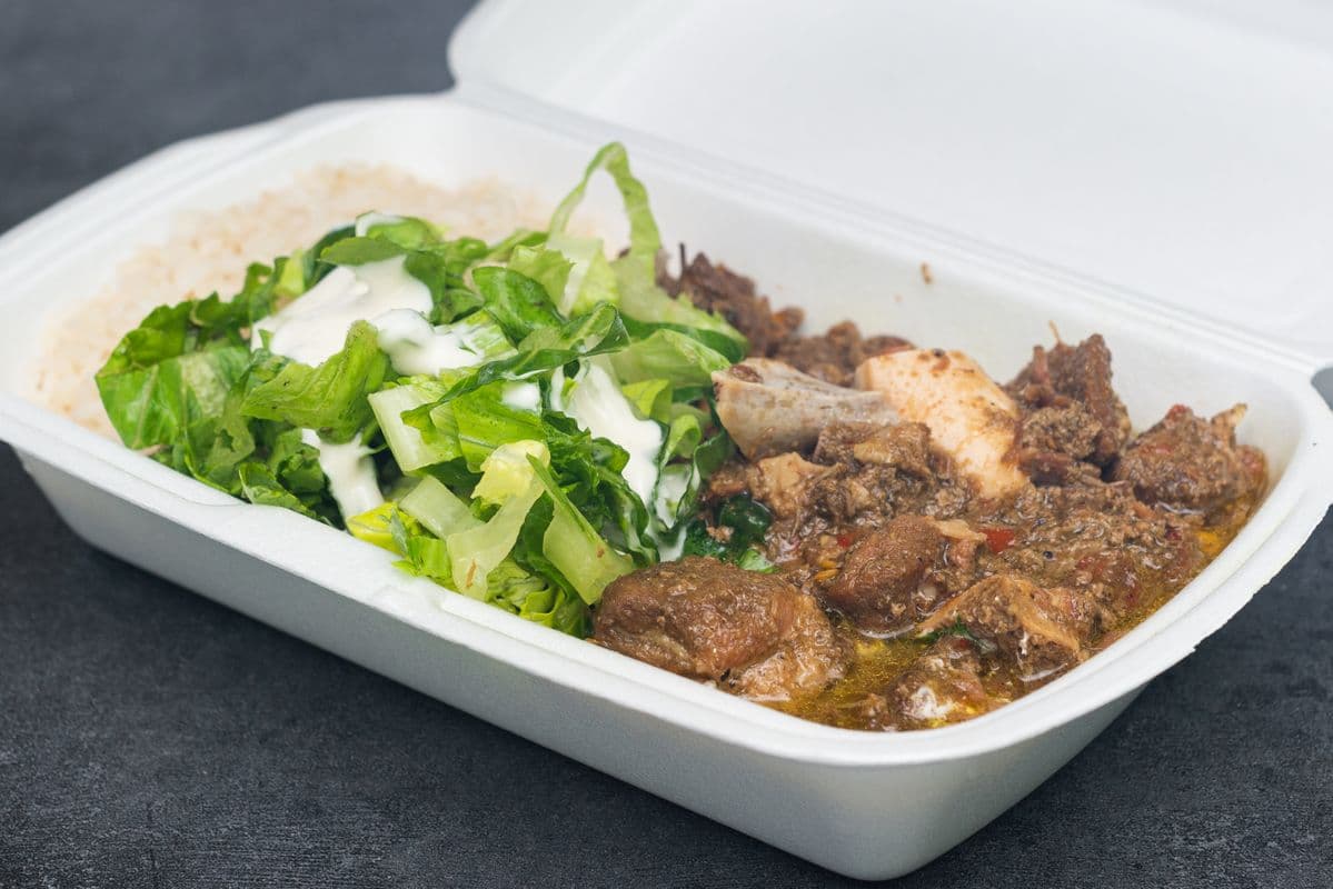 Curry Goat Meal