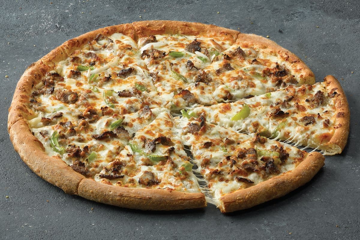 Small Philly Cheesesteak Pizza