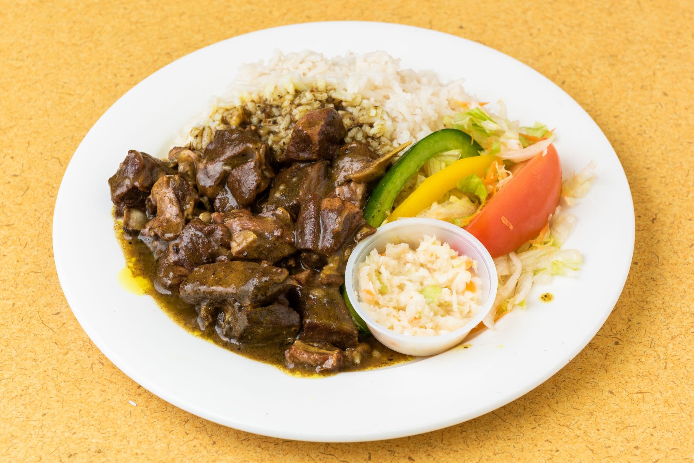 Curry Goat Dinner