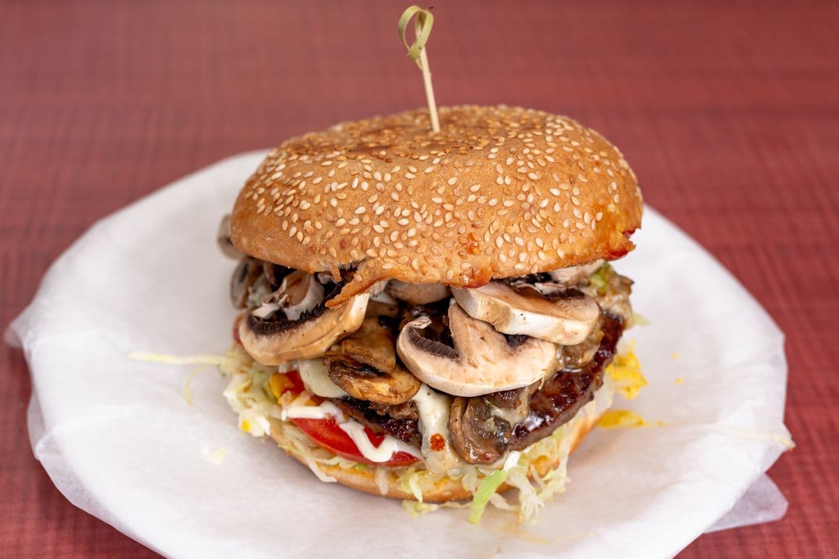 Double Mushroom Burger