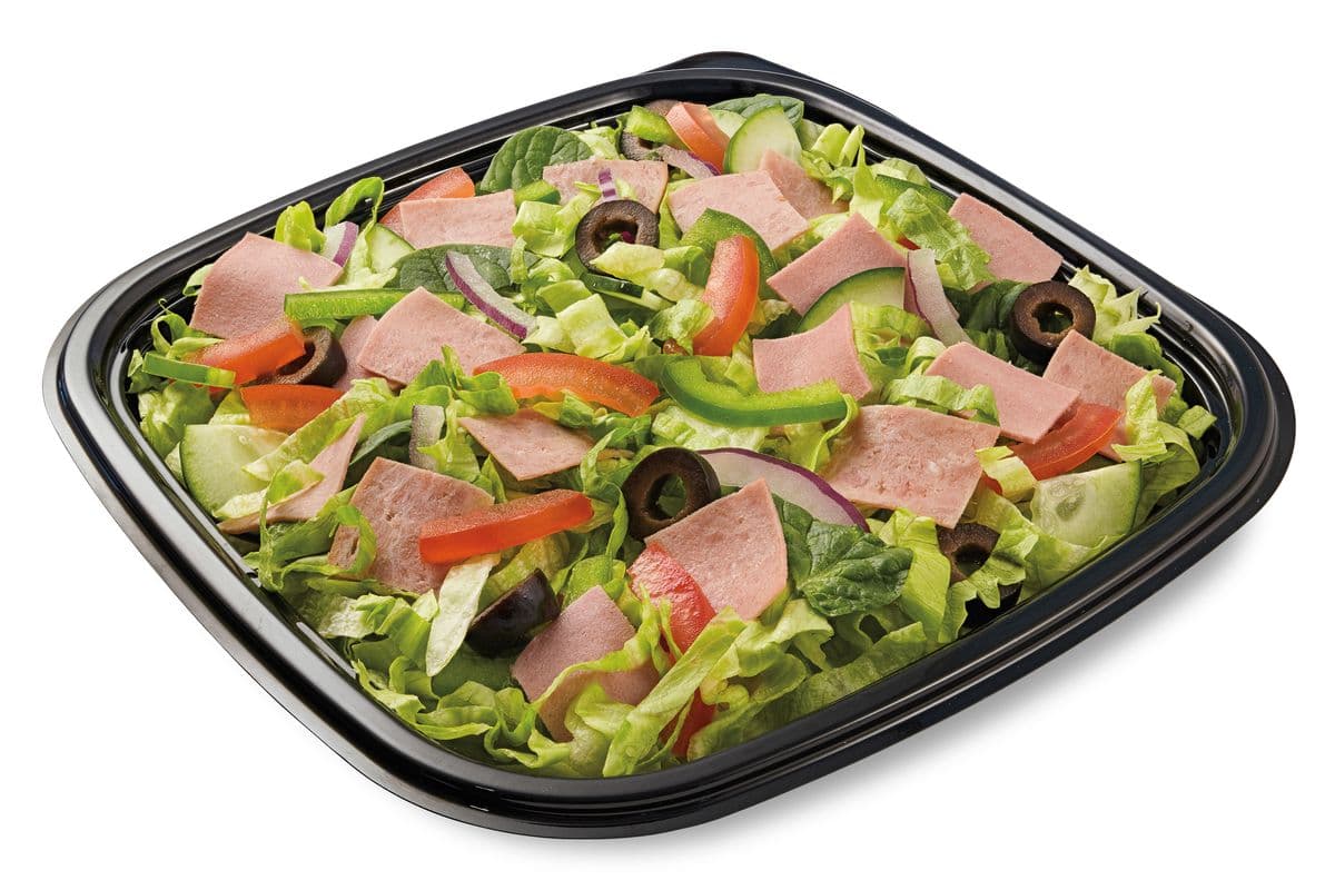 Salade de combiné de viandes froides / Cold Cut Combo Salad (260 Cals)