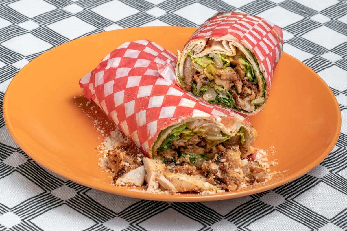 Chicken Caesar Shawarma Wrap (Large)