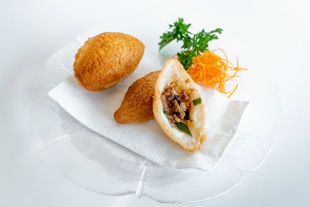 14. Deep-Fried Meat Dumpling (3 pcs)