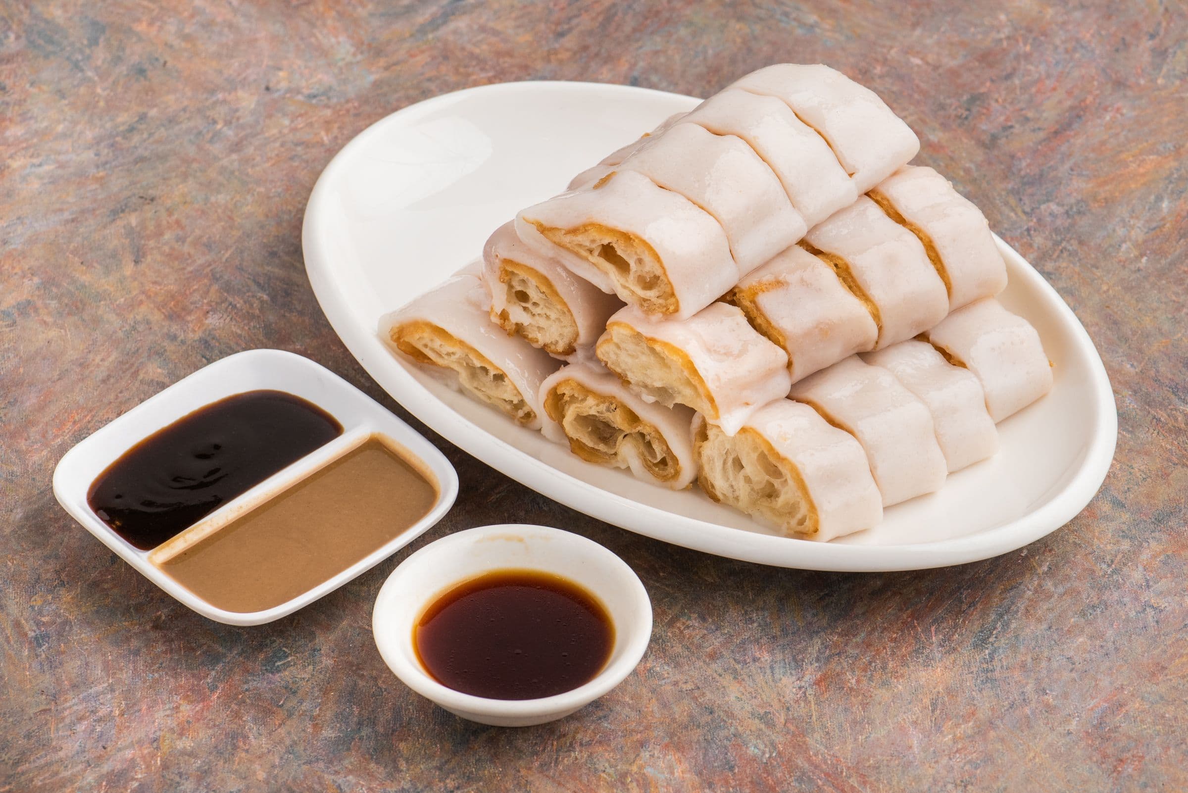 358. Dough Fritter Rice Noodle Rolls