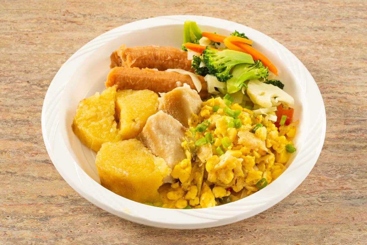 Ackee and Codfish