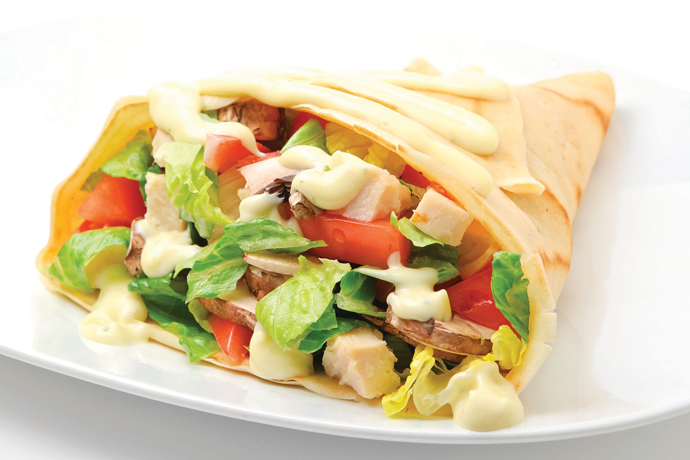 Chicken Caesar Crepe