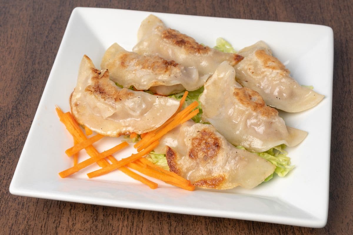 7. Grilled Pork Dumplings