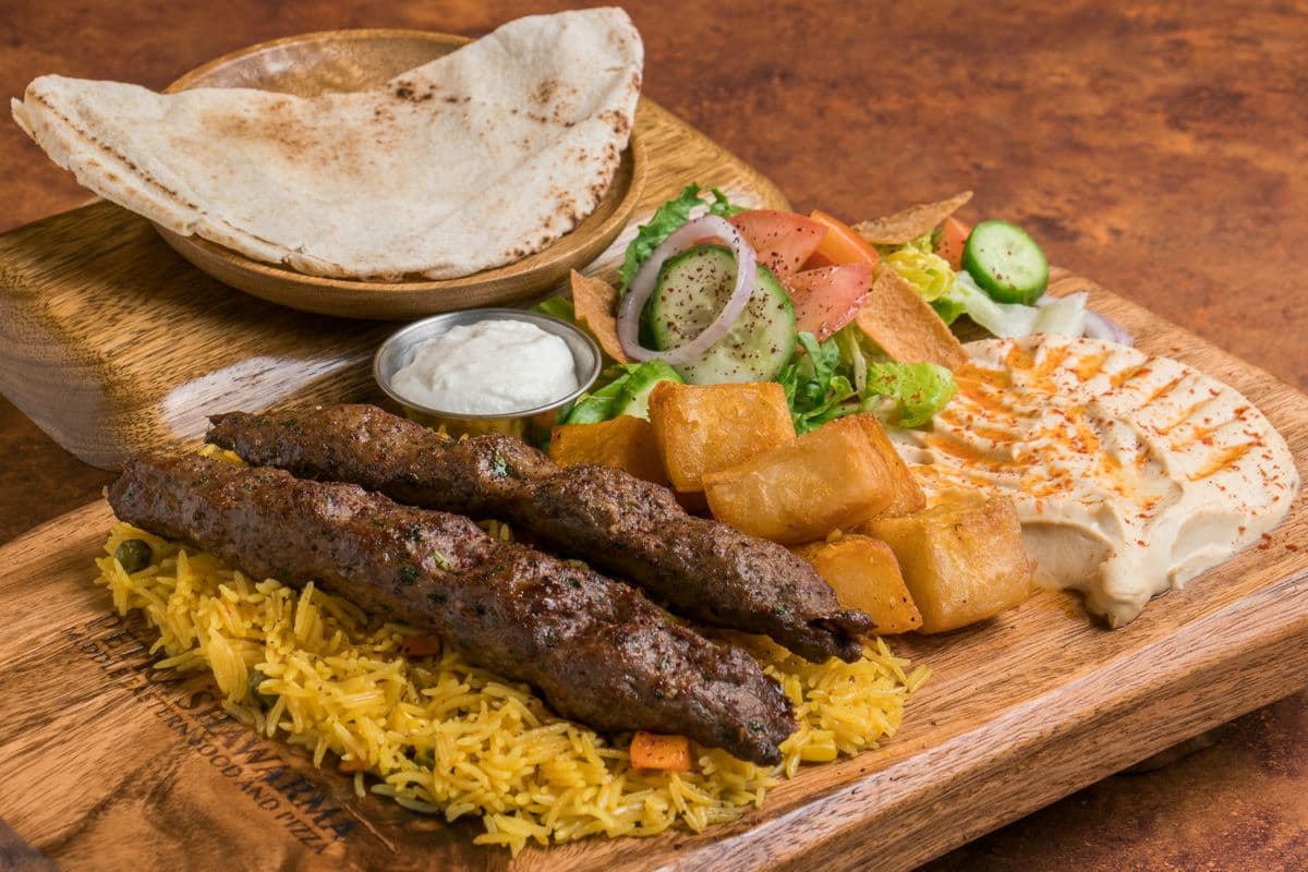 Beef Kabab Platter