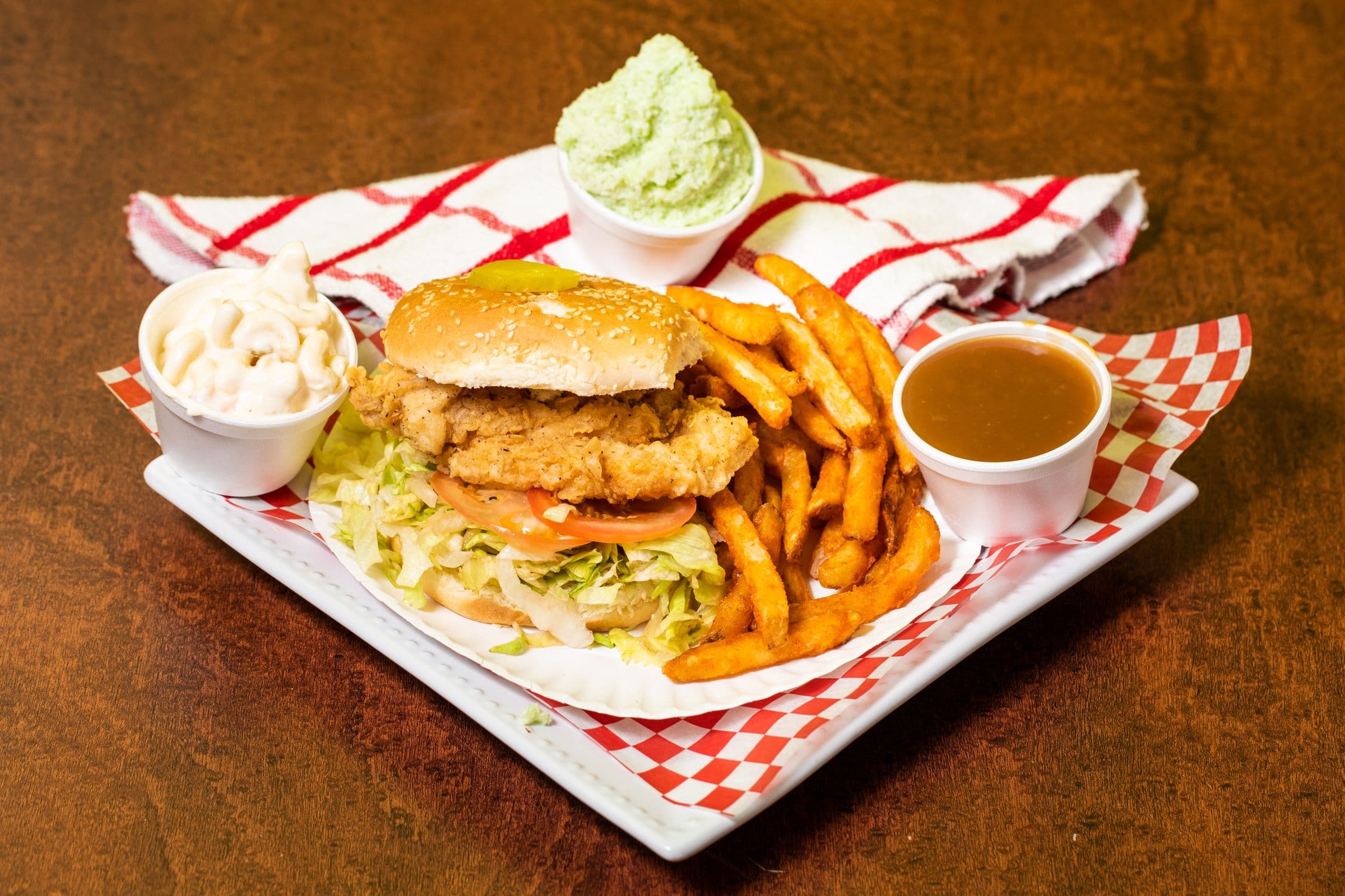 Texas Zinger Sandwich Combo