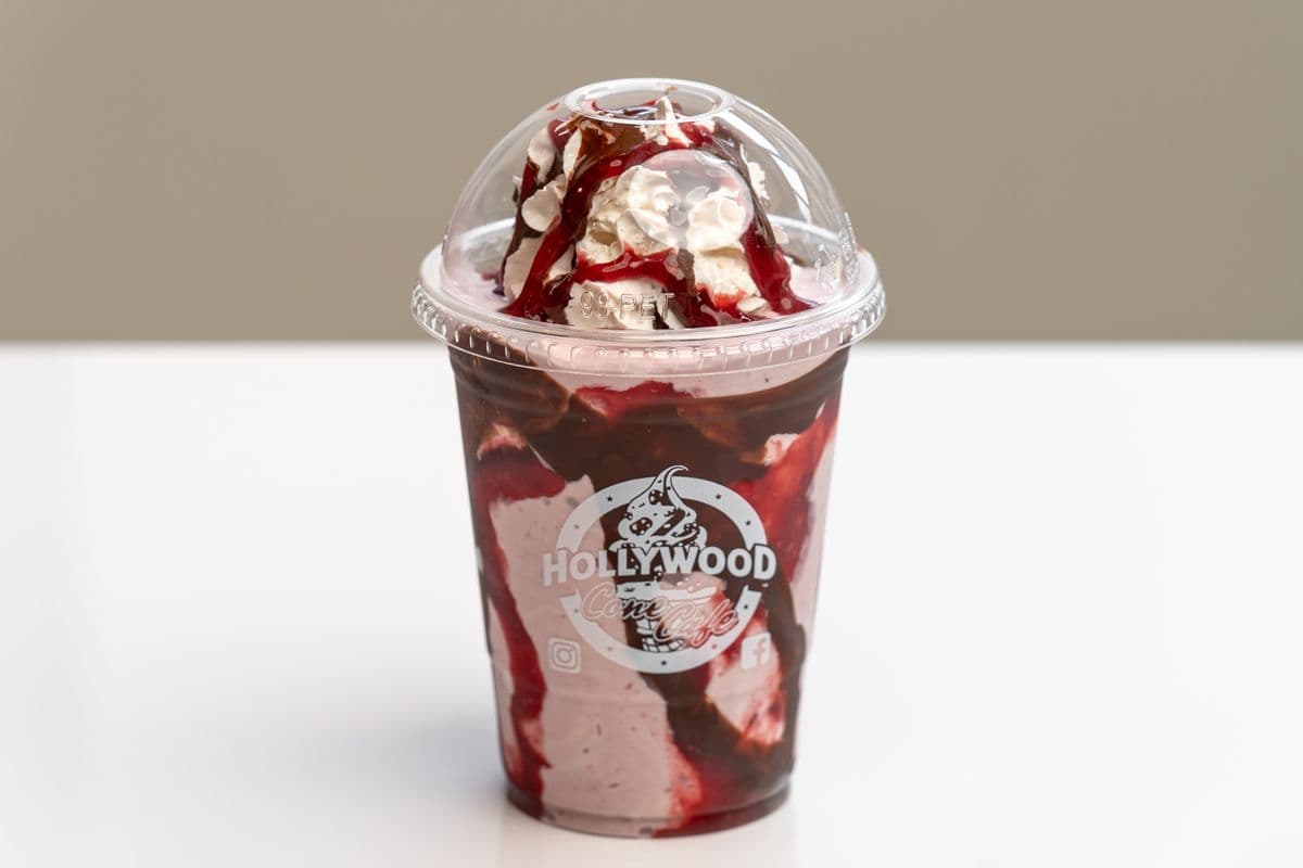 Raspberry Dark Chocolate Shake