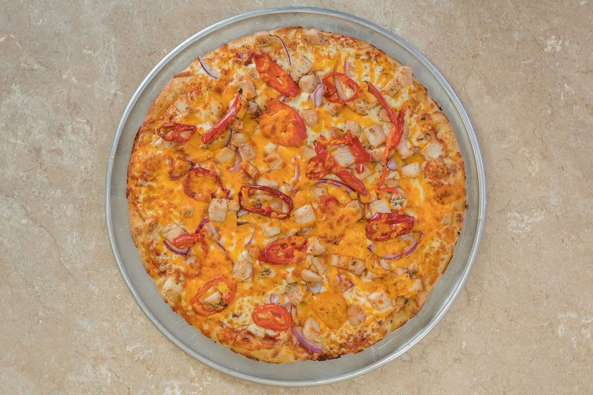 2 for 1 14" X-Large Taco Chicken Pizzas