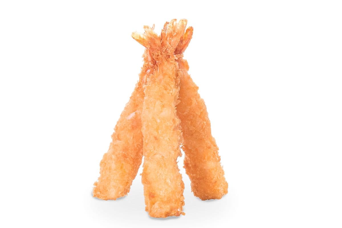 Crevettes tempura (3 mcx) / Tempura Shrimp (3 pcs)