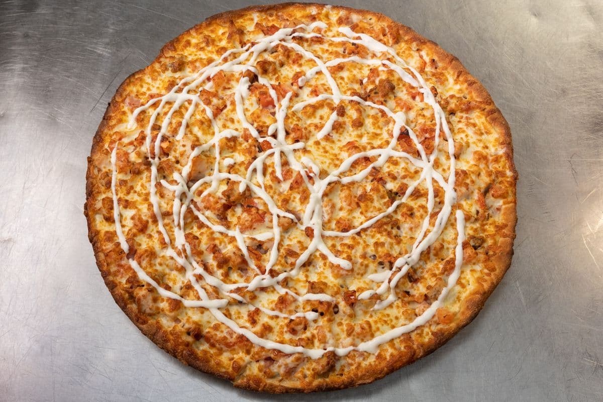 14. Small Chicken Bacon Ranch Pizza