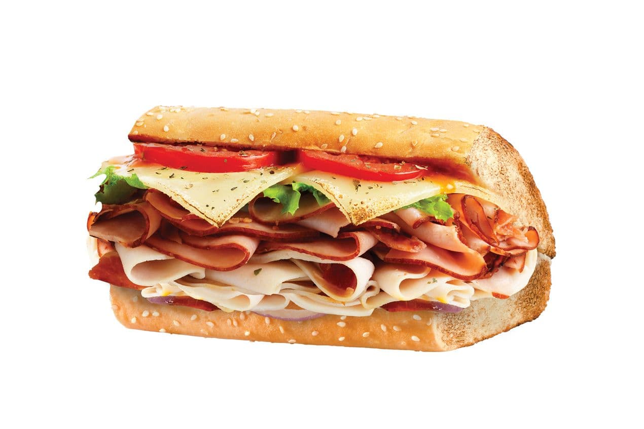 6" Small Honey Bacon Club Sub