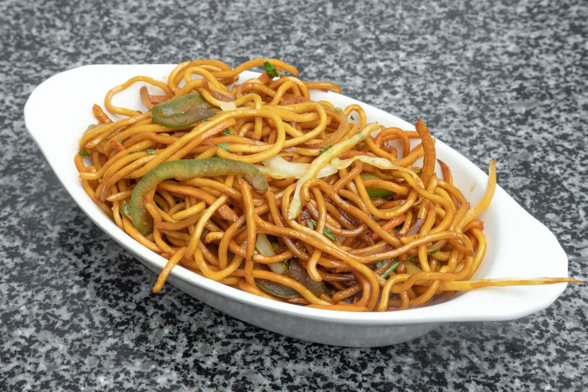 80. Veggie Chow Mein