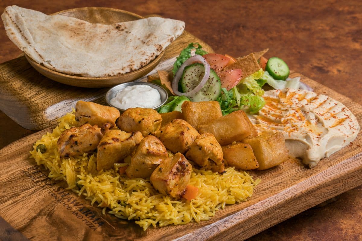 Shish Tawouk Platter