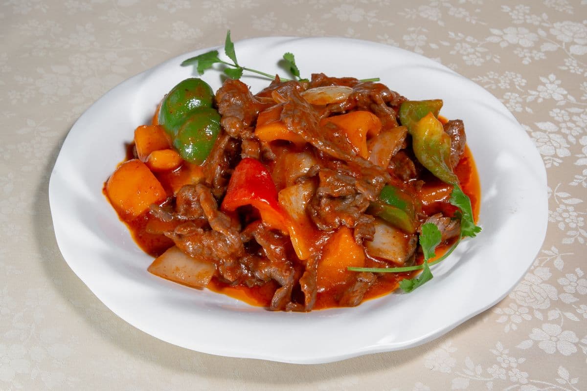 5. Green Curry Beef 绿咖喱牛肉