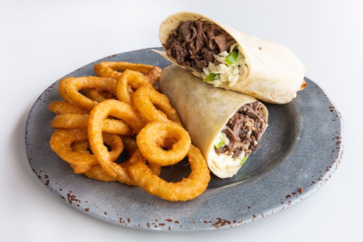 Philly Steak Wrap Combo