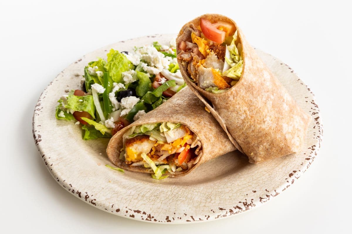 Chicken Ranch Wrap Combo