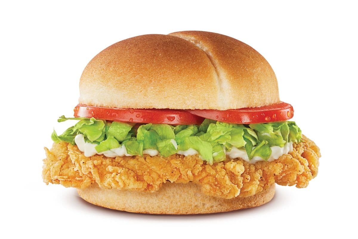 Sandwich au poulet croustillant / Crispy Chicken Sandwich