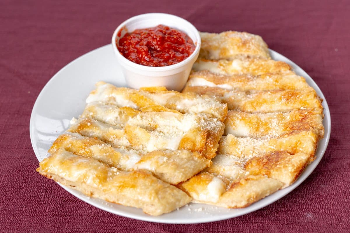 Cheese Breadsticks with Dip