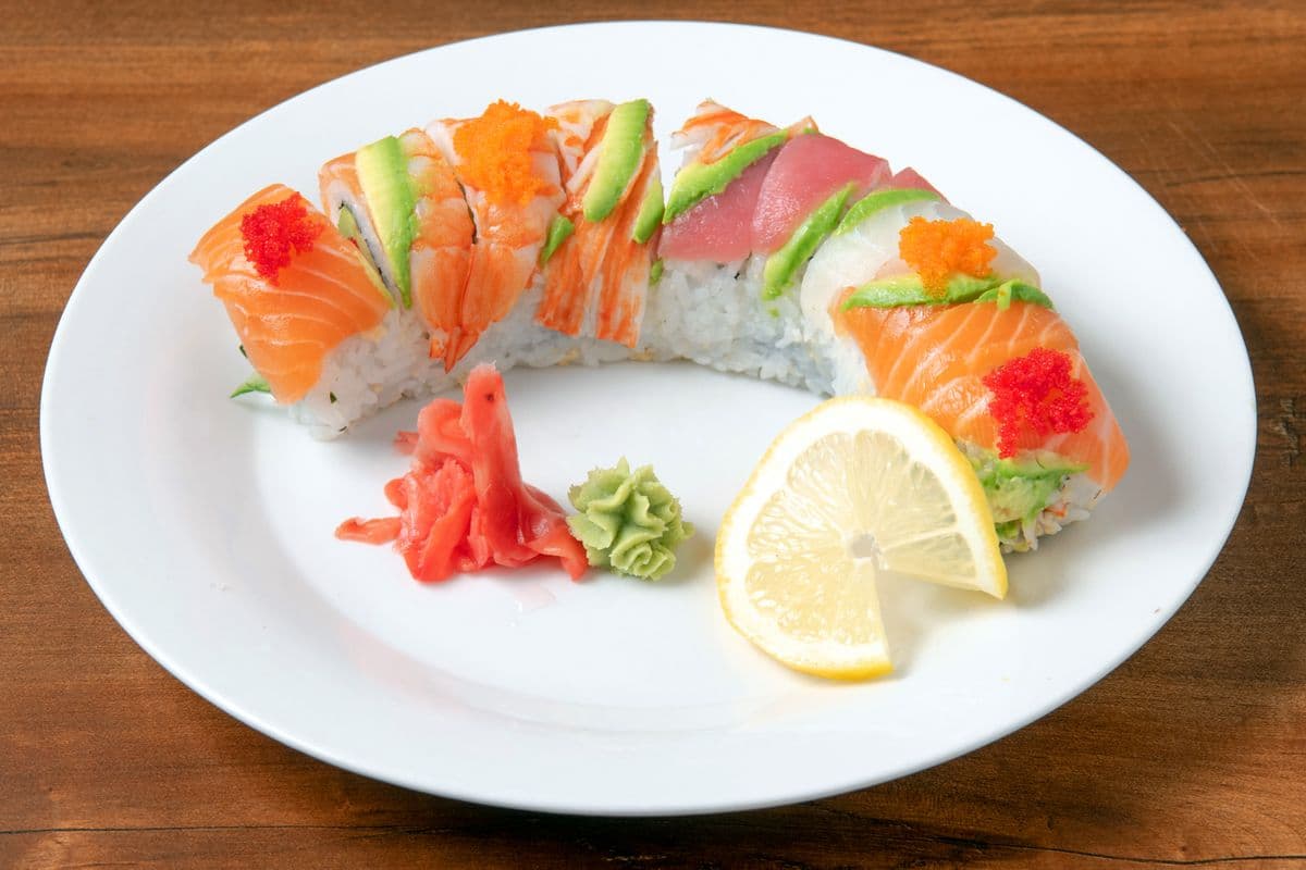 Rainbow Roll (10 pcs)