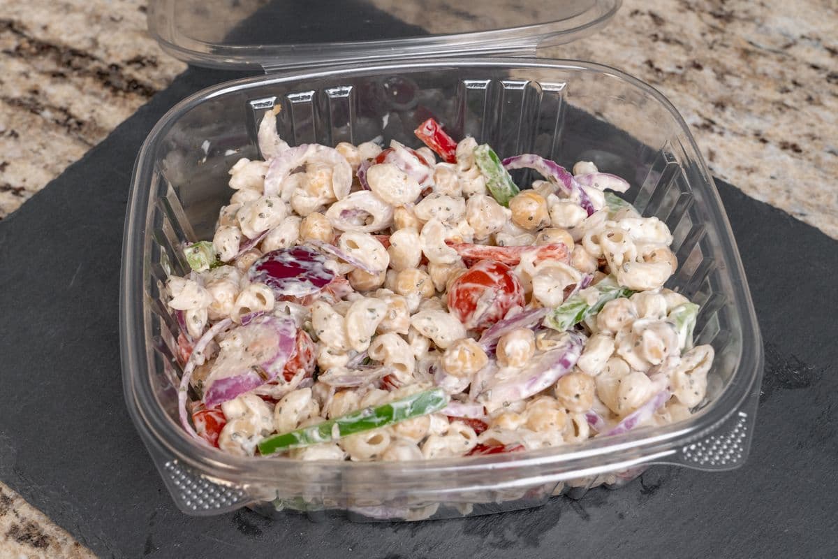 Tomato and Bell Pepper Pasta Salad