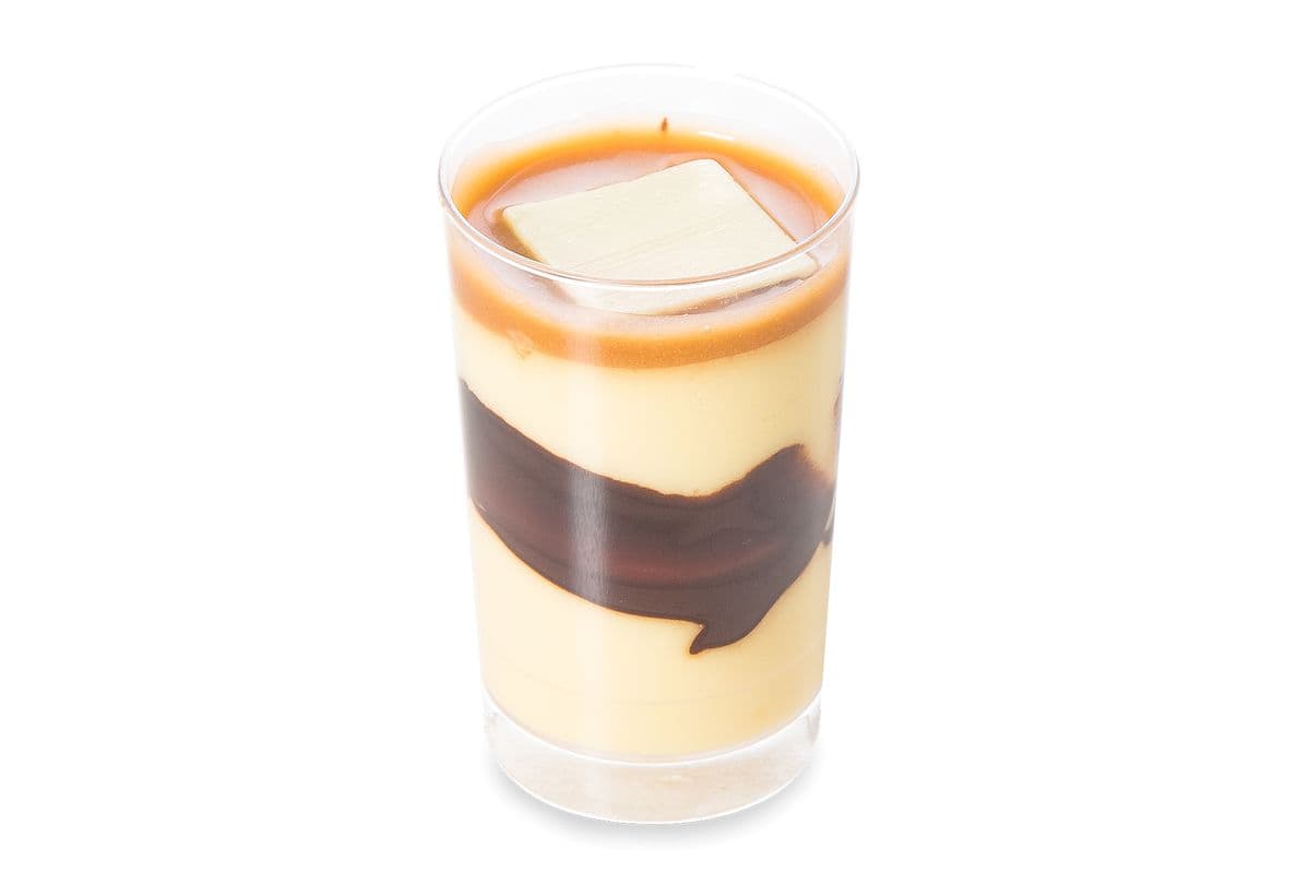 Verrine crème brûlée au yuzu et au caramel / Caramel and Yuzu Crème Brûlée Verrine