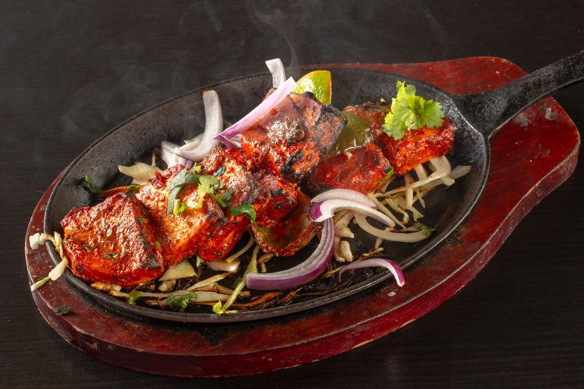 Paneer Tikka Kabab Plate