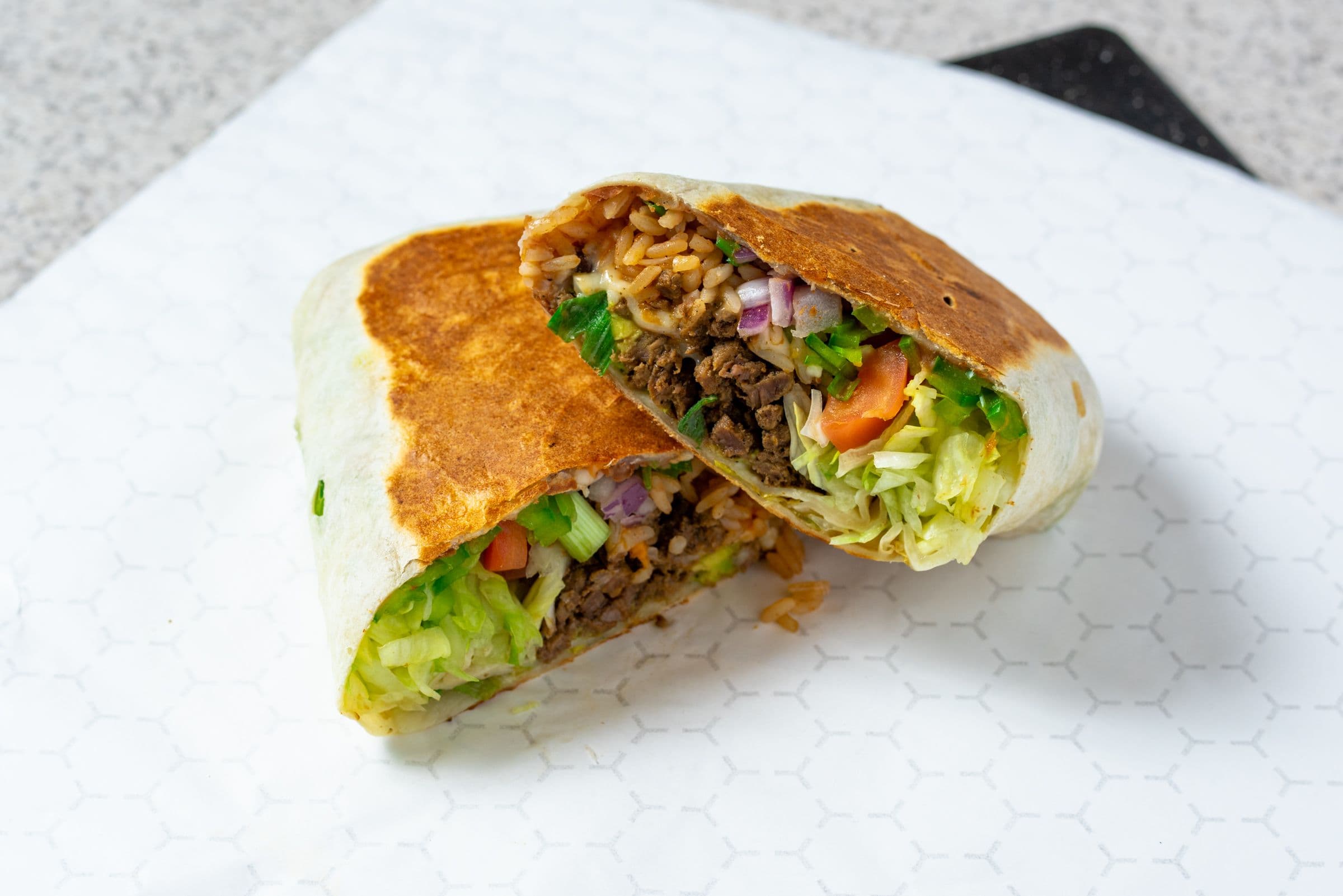 Ground Beef Burrito