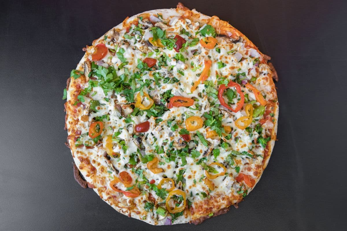 14" Large Veggie Indian-Style Pizza