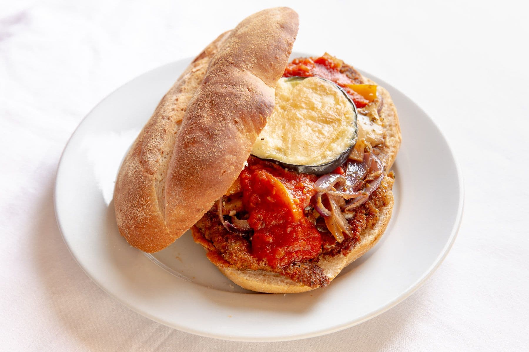 1. Award Winning Veal & Chicken Sandwich