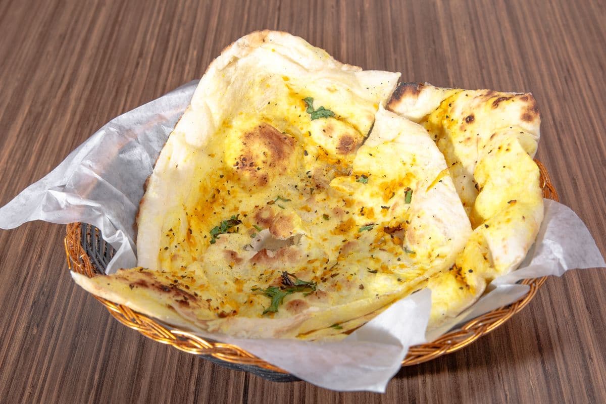 17. Garlic and Basil Naan