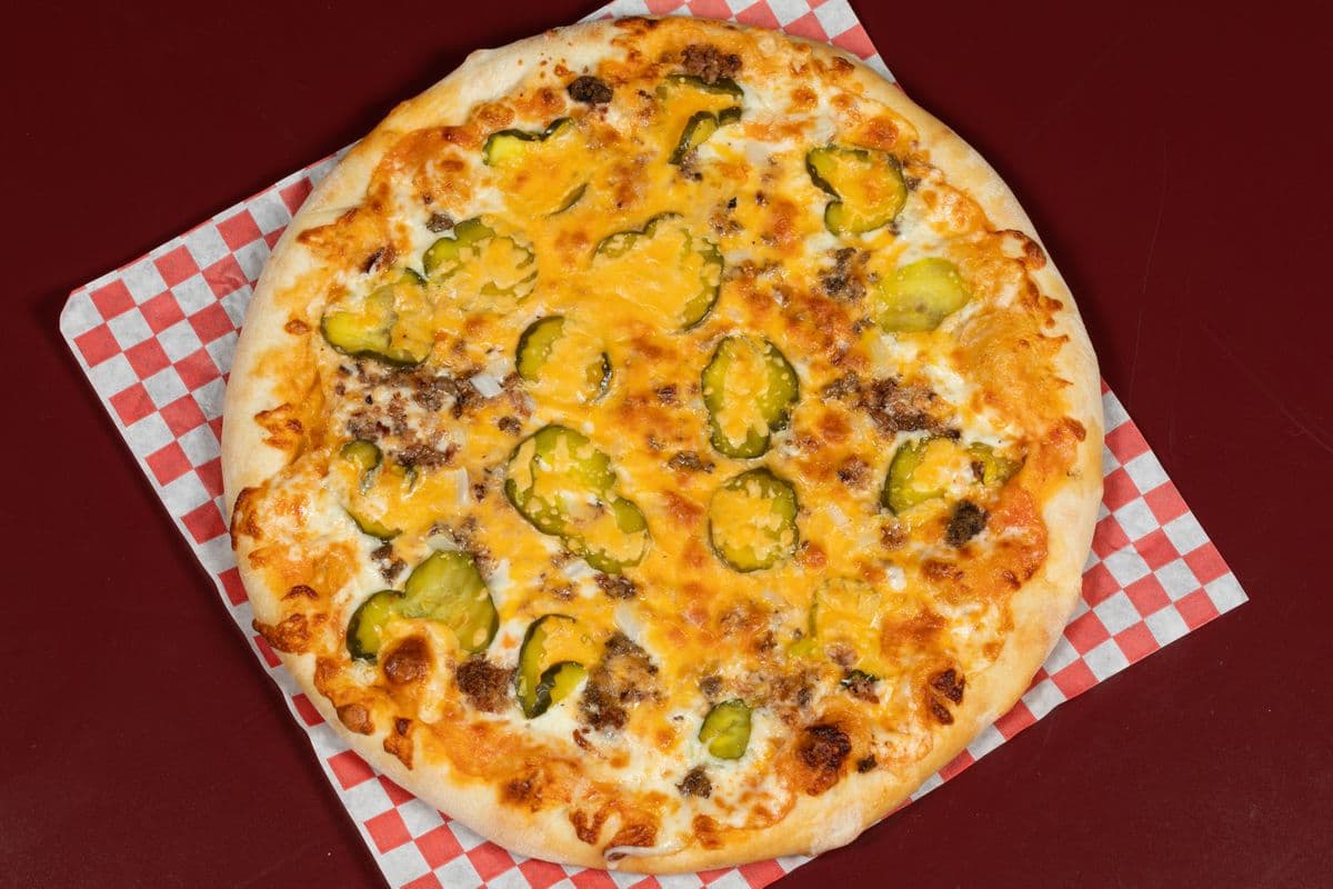 Small Bacon Cheeseburger Pizza