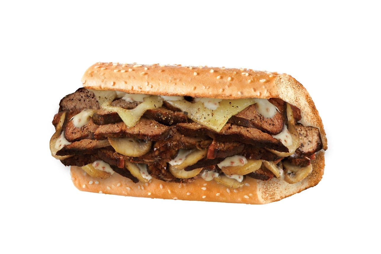 12" Large Peppercorn Steak Sub
