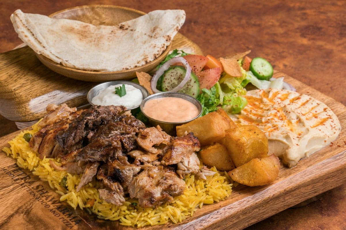 Mixed Shawarma Platter