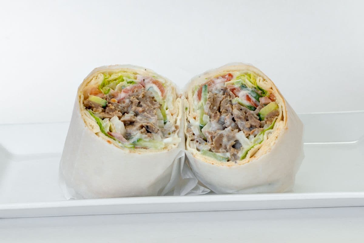 Regular Beef Donair Wrap