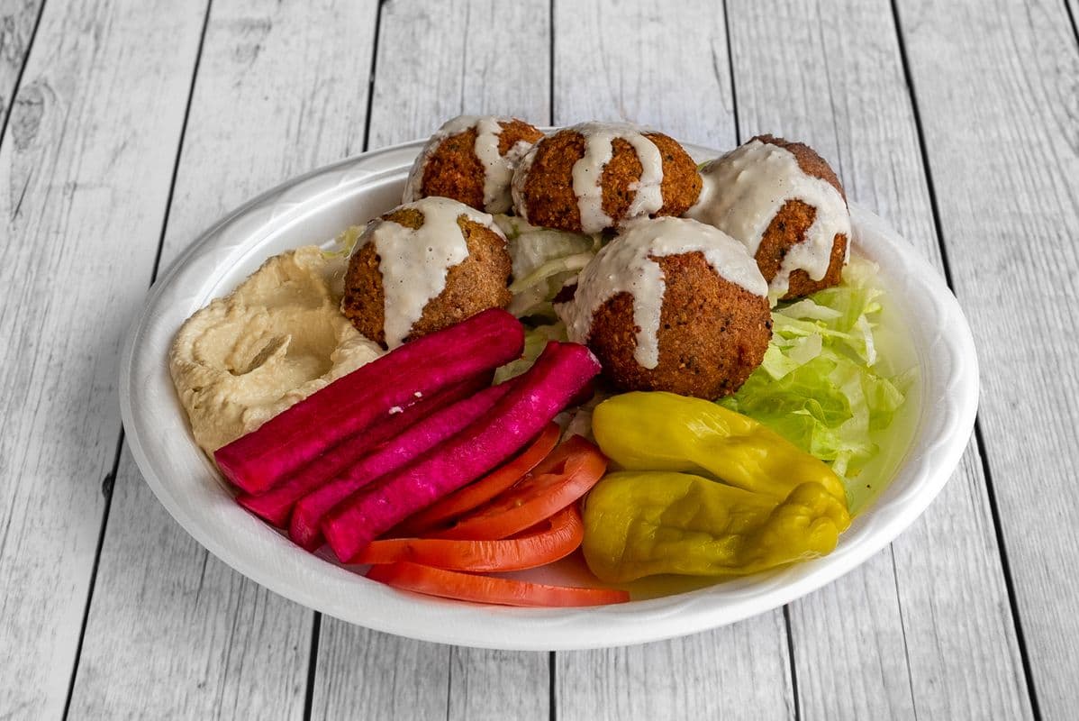 Assiette Pita Falafel / Pita Falafel Plate