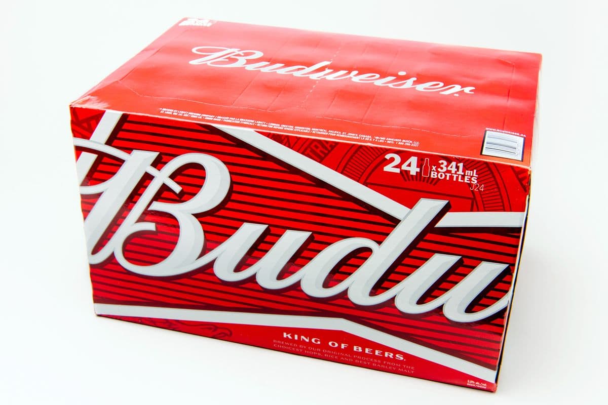 Budweiser (24 x 341 ml bottles)